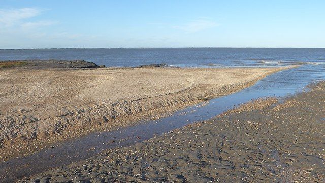 The beach at Tip Head