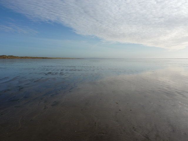 Pendine Sands, looking east