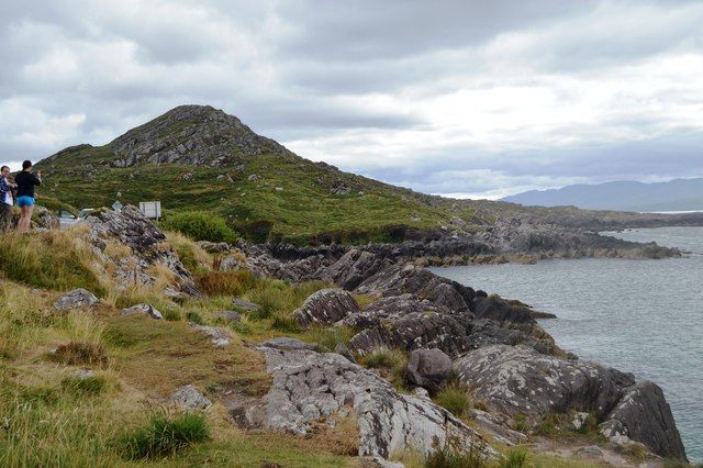 A lay-by on the N70 above Carroll's Cove