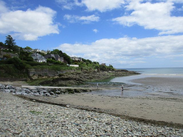 Houses overlooking Ringabella Bay