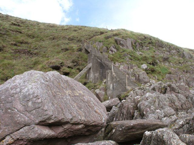 Steps to the cove