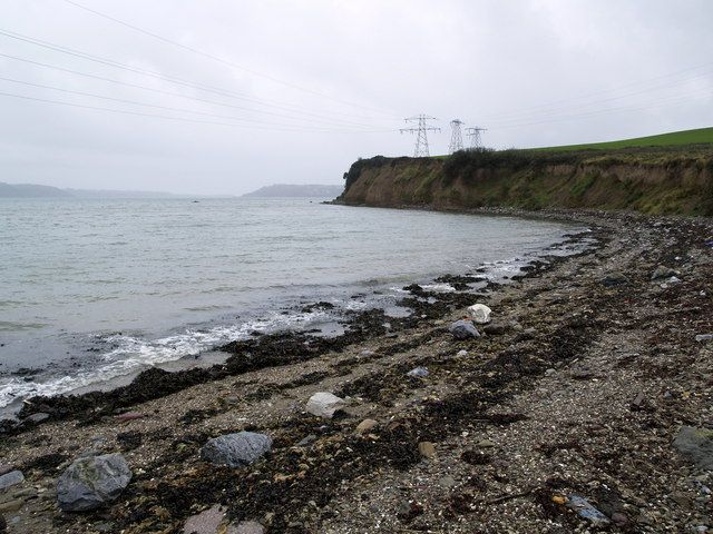 The beach at Ringaskiddy