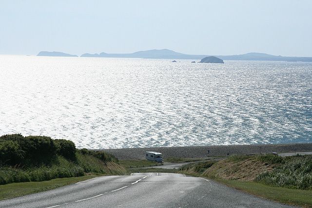 Nolton and Roche: approaching Newgale Sands