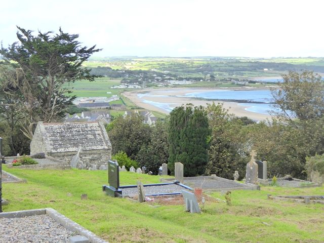 St Declan's Oratory and Ardmore Bay