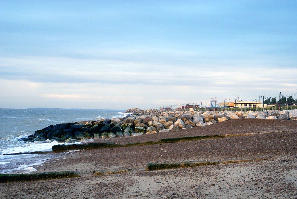 New Beach Defenses Felixstowe