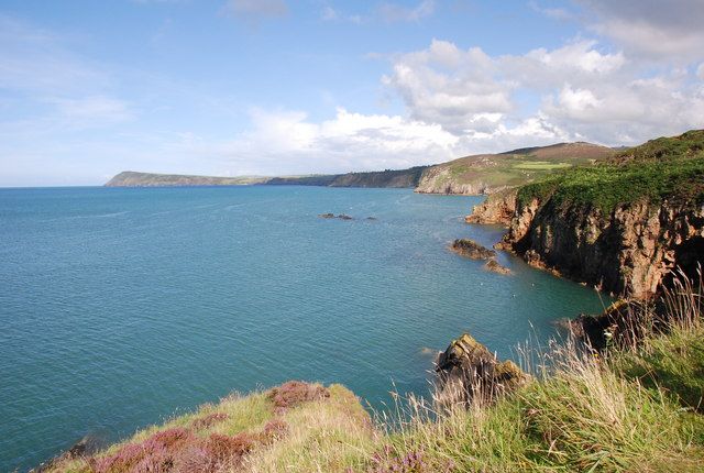 Fishguard Bay from Castle Point