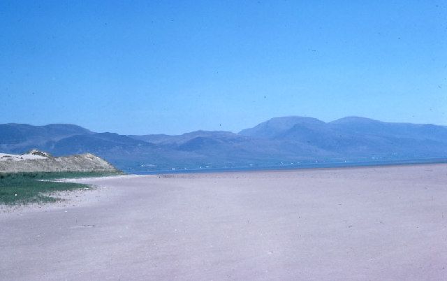 Inch Strand looking south across Dingle Bay