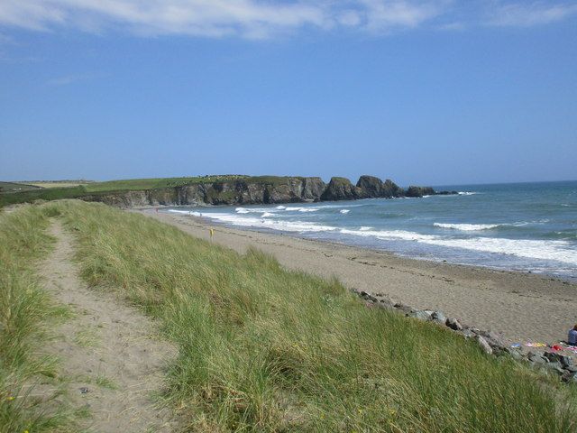 The beach at Bunmahon