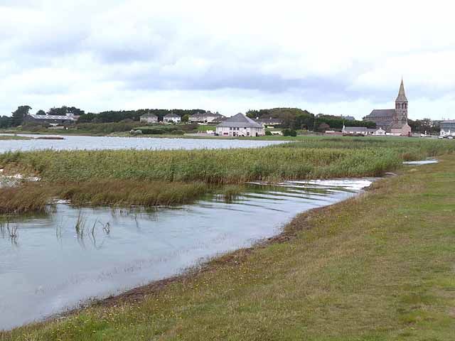 Lady's Island village and lake