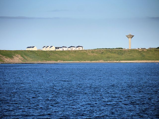 Water Tower and Shore, Rosslare Harbour Village