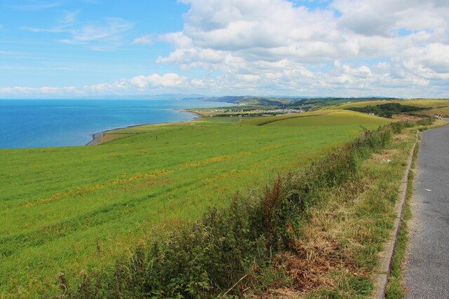 Cardigan Bay from the A487