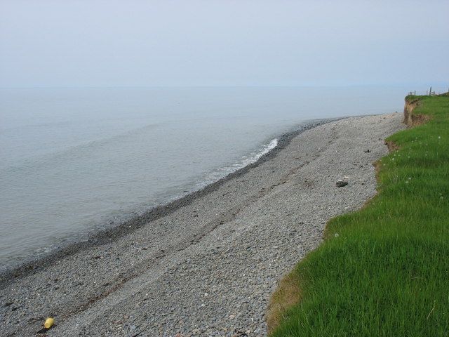 Shingle beach near Morfa Mawr Farm