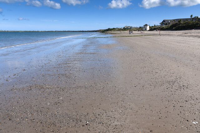 Rosslare Beach - Looking south down the beach
