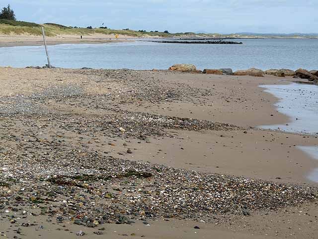 Groynes on Rosslare Strand