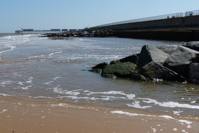 Sea defences at Sole Bay, Southwold