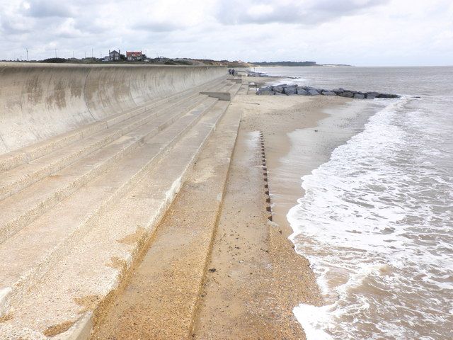 Sea defences, Sole Bay