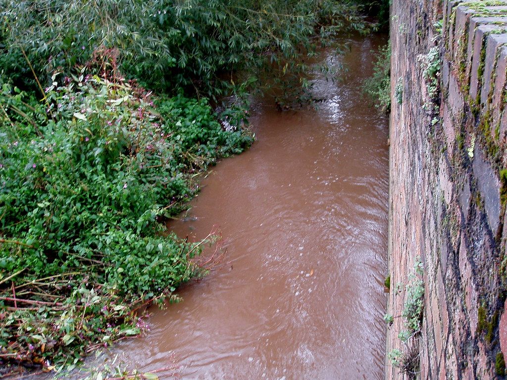 Coventry's River: Holyhead Road to Spon End: Flowing Away from Spon End Arches