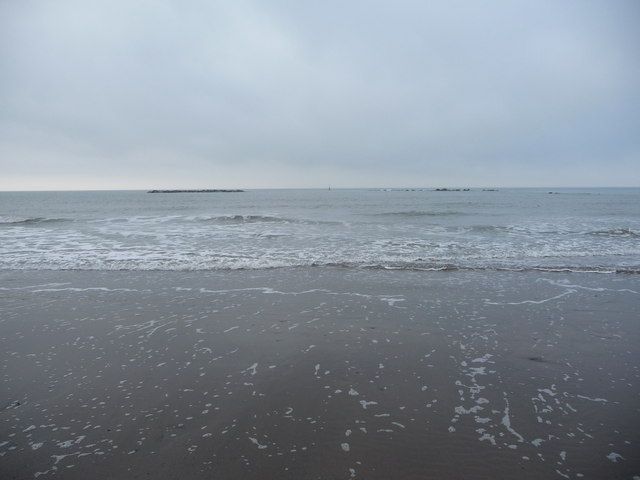Sunset, Borth Beach