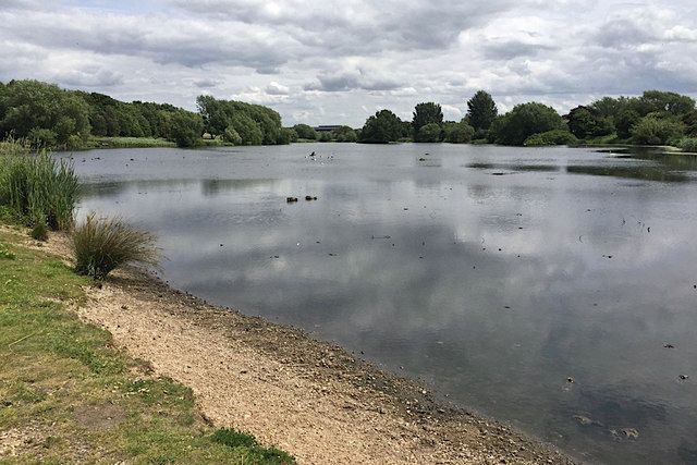 Beaches and riffles, River Cole, Kingshurst, east Birmingham