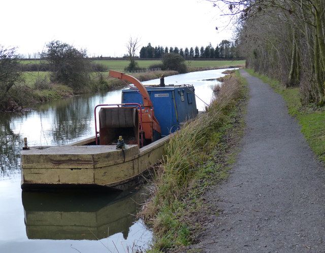 'Blaby' moored along the Grand Union Canal