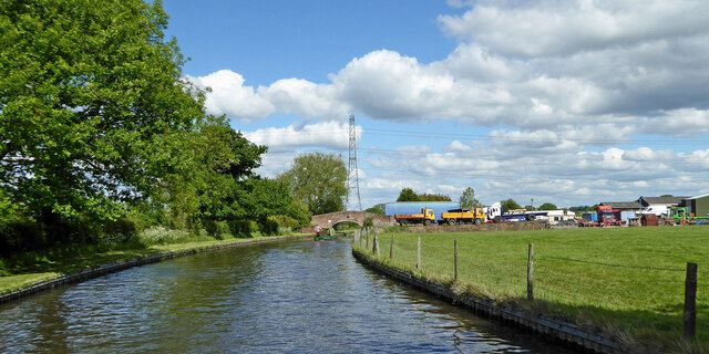 Canal east of Coven, Staffordshire