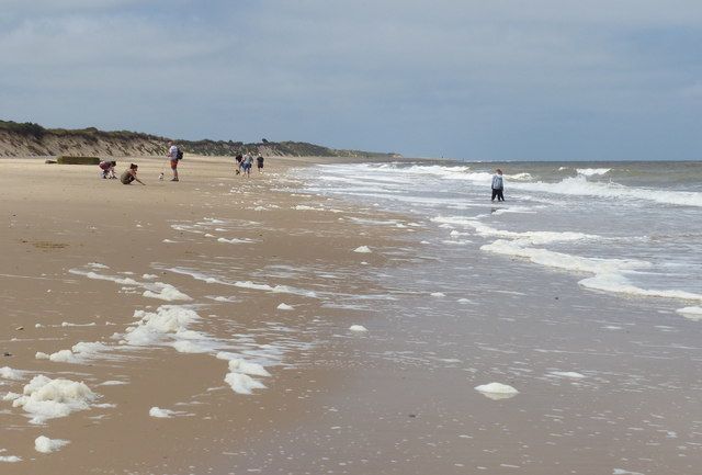 The beach at Hemsby