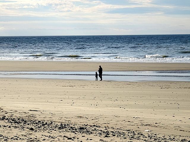 A beach to themselves