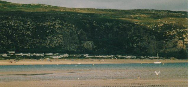 Campsite beneath Mynydd Tir y Cwmwd