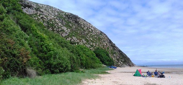 Beach below Mynydd Tir y Cwmwd