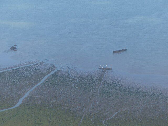 Targets on Holbeach bombing range