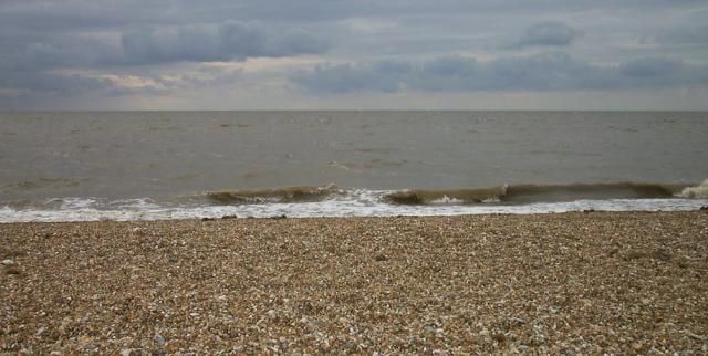 Snettisham Beach at High Tide