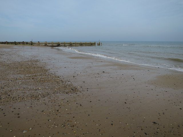 Groyne on Trimingham beach
