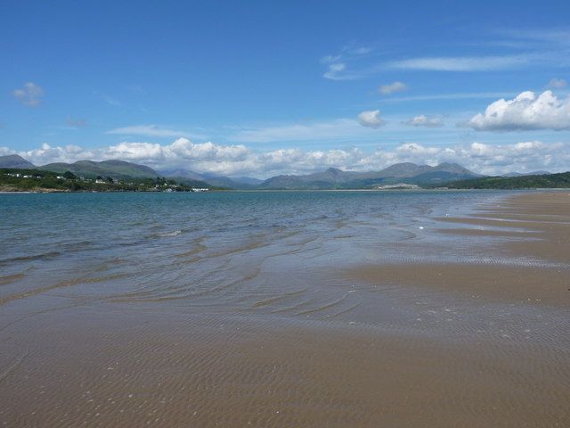 Just after tide-turn in the Glaslyn estuary