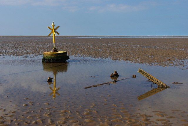 Hunstanton Beach buoy