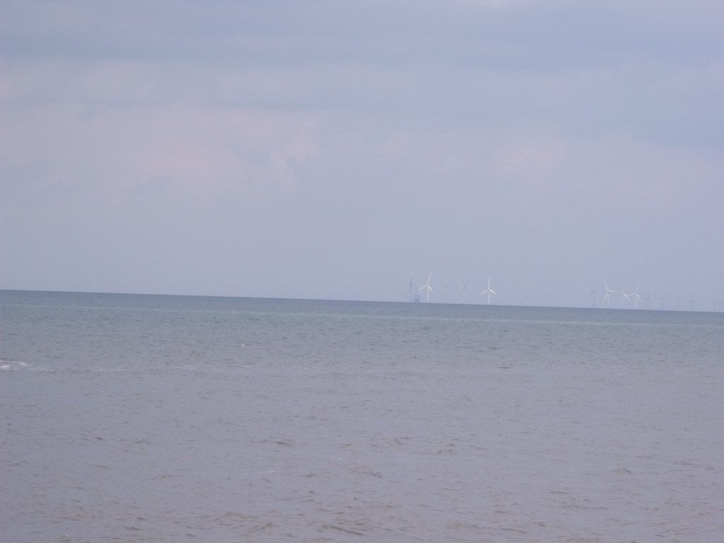 Hunstanton - The Seaside - windmill farm