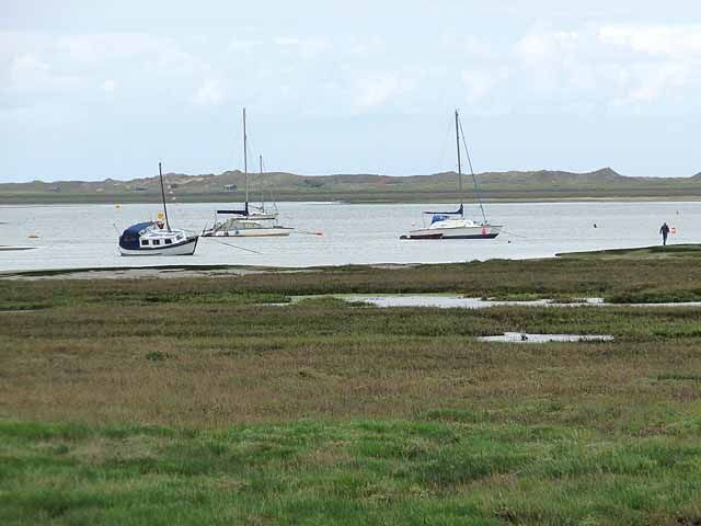Boats in Blakeney Harbour