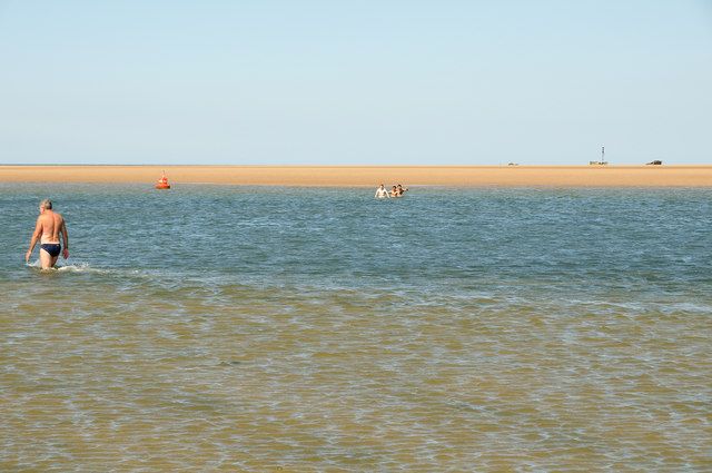 Outflow channel, Brancaster Bay