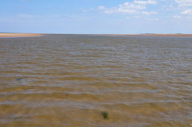 Outflow channel, Brancaster Bay