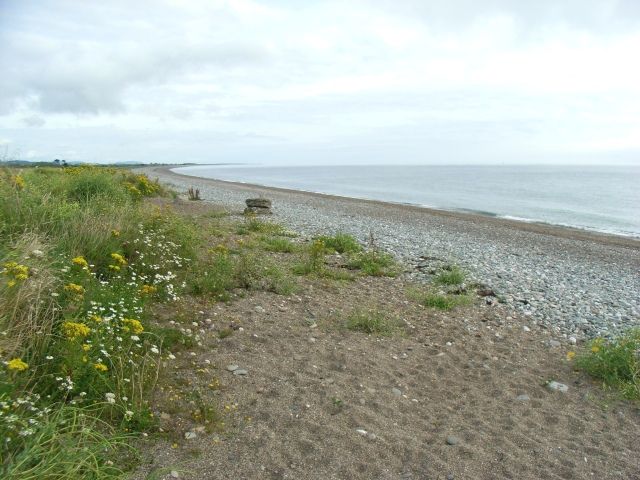 Beach North of Wicklow Town