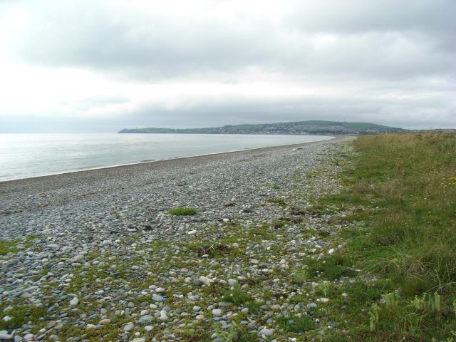 Beach at Clonmannan, north of Wicklow Town