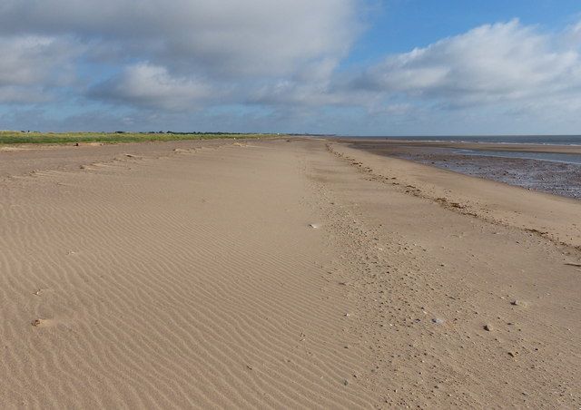 Empty beach near Gibraltar Point Nature Reserve