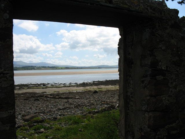 The Menai Straits from the Beach Entrance of Plas Penrhyn