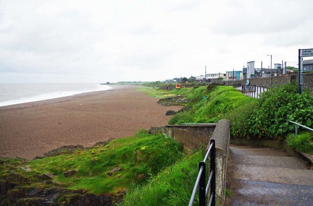 Steps to South Beach, Greystones, Co. Wicklow