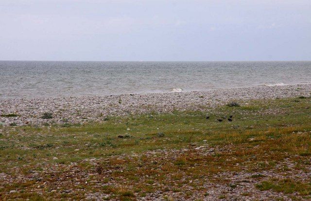 Carpark at Pensarn Beach