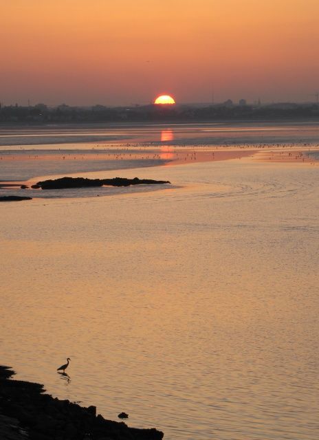 Sunset over Dublin Bay