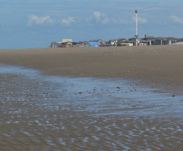 Rhyl Sky Tower from Kinmel Bay