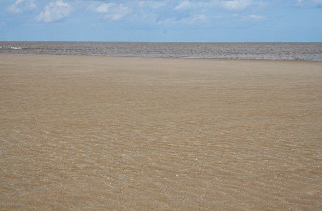 A triangle of sand