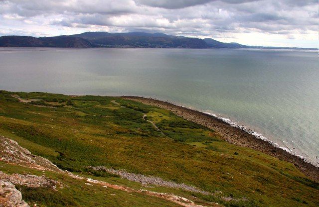 The shoreline on the Great Orme