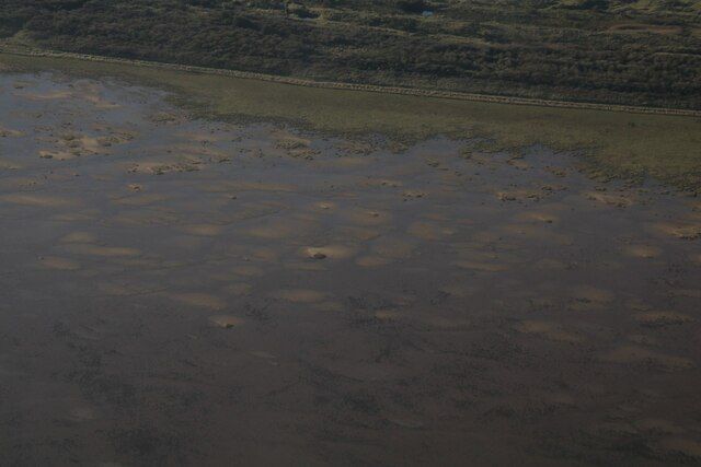 Beach and Dunes north of Churchill Lane sea access: aerial 2024 (2)