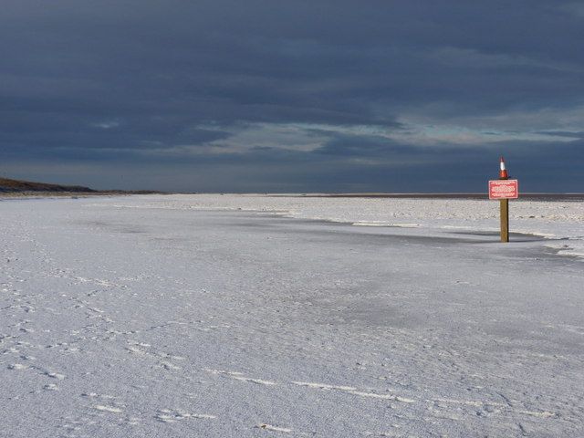 Edge of the old firing range area